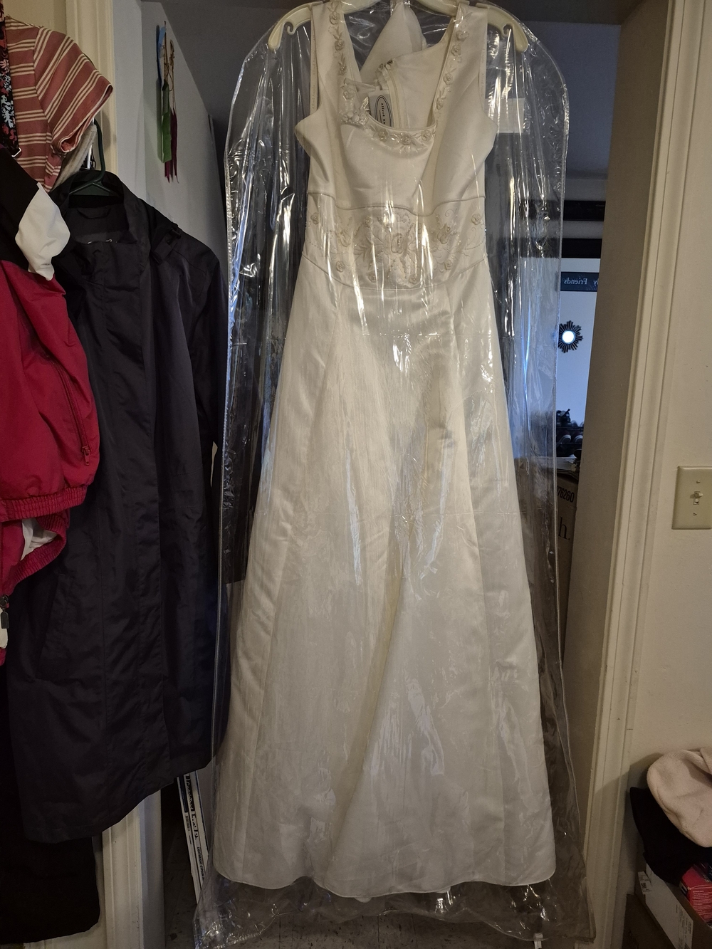 Alfred Angelo Ivory Beaded A-Line Wedding Gown